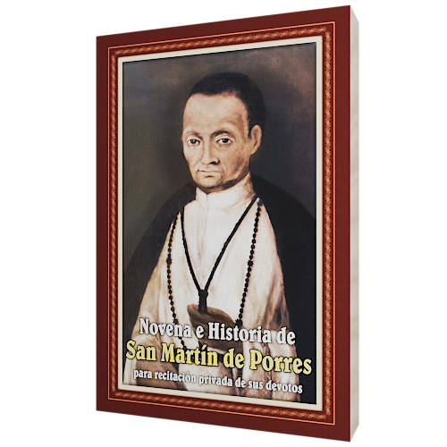 Libro Novena de San Mart&iacute;n de Porres SIN MEDALLA &mdash; Tienda de F&aacute;tima Per&uacute;